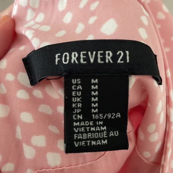 Forever 21 Size Medium Pink Dress - Picture 6 of 6
